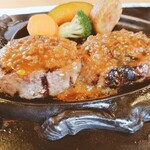 さわやか - お馴染みげんこつハンバーグ(オニオンソース)