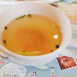 さわやか - げんこつハンバーグランチのスープ