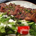 和洋旬菜 田吾作 - にんにくステーキ