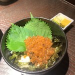 せいもん払い - いくら丼（漬物付き）