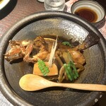 せいもん払い - 釣りキンキの煮付け