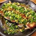 味噌と餃子 青源  - 青源のネギ味噌餃子