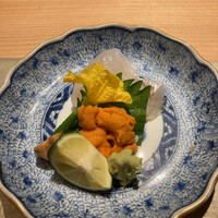 常 - 眞子鰈と雲丹