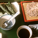 なかつる - 手巻き寿司とざるそばのランチセット