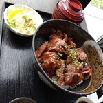 展望レストラン ル・ポン・ドゥ・シェル - 飛騨牛焼肉丼