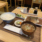 まめ多3715 - 鯖味噌定食。