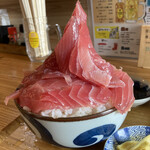 健ちゃん食堂 - まぐろ丼中盛