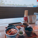 江ノ島小屋 - 金目鯛の煮汁卵かけご飯