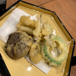 和食処 徹 - 鰻懐石　天ぷら盛り合わせ