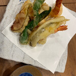 和食処 徹 - 天ぷら盛り合わせ