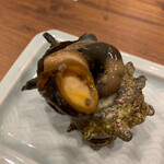 和食処 徹 - お通し　サザエ