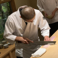 日本料理 別府 廣門 - 鱧の骨切り