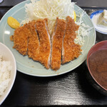 とんかつ太郎 - ロースかつ定食