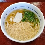 なか卯 - 朝のはいからうどん（280円）