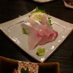 おたべや - カンパチの刺身