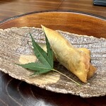 柚木元 - 鮎の春巻き