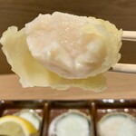 Meieki Sushi Amano - ホタテの天婦羅