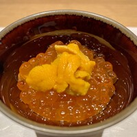 名駅 鮨 天野 - いくら雲丹丼