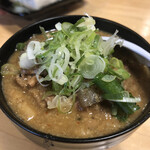 ラーメン もん吉 - モツ煮