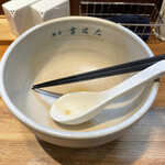 麺屋吉左右 - ご馳走様でした！