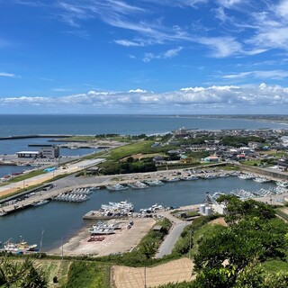 海辺里からの九十九里浜