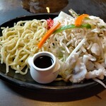 道とん堀笑天 - 料理写真:ミックス焼きそば