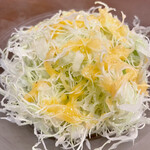 レストラン カタヤマ - 定食に付属のサラダ。洋食屋定番の酸っぱめドレッシングがグー！