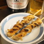 西口やきとん - 2013.4 ボンジリ串（1串100円）