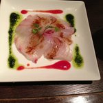 バル デリコ - 真鯛のカルパッチョ 270円