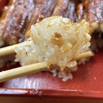 うなぎ亭 友栄 - ご飯も美味しくてにまにま