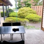 cafe空 - お庭もある