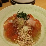 焼鳥 山もと - 冷やしとまと