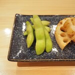 串揚げ かたやま - 枝豆