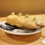 串揚げ かたやま - 南部地鶏のささみ