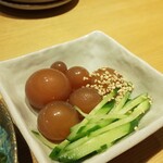 焼鳥 山もと - 醤油漬け