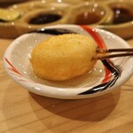 串揚げ かたやま - 蜂蜜とカマンベールチーズ