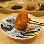 串揚げ かたやま - 磯辺餅