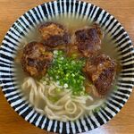 風遊斎 - モグモグスバのアップ