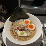 酒肴場 屯 - 【限定】冷やしらぁ麺（真昆布水×がごめ昆布水）¥1000