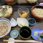 蕎麦匠 源 - 蕎楽昼膳　1210円