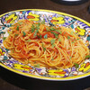 パラッツォ サン グスト - 料理写真:ランチAセット(1300円)のスパゲッティ アラビアータ(大盛り)