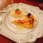 ブラッスリーロランジュ - 前菜の三点