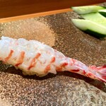 天寿し - 車海老 レア