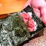 天寿し - トロと海ぶどう