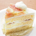 をかし東城 - いちじくのケーキ