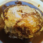 かれー屋伊東 - 連れの納豆カレー