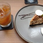 CREA Mfg.CAFE - アールグレイ、チョコバナナチーズケーキ
