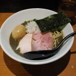 亀戸煮干中華蕎麦 つきひ - 味玉濃厚蕎麦 1030円