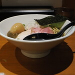 亀戸煮干中華蕎麦 つきひ - 味玉濃厚蕎麦