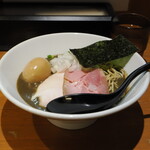 亀戸煮干中華蕎麦 つきひ - 味玉濃厚蕎麦